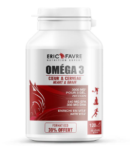 Oméga 3 – Eric Favre Nutrition – 120 Capsules