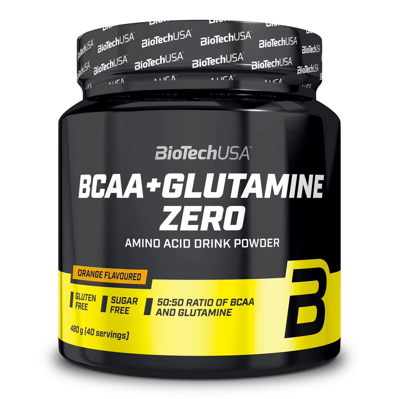 BCAA + Glutamine Zero biotech 480g