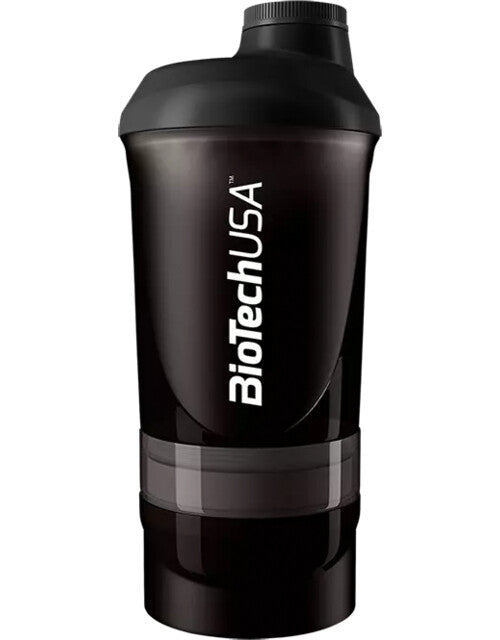 Shaker Biotech USA 500ml avec compartiments