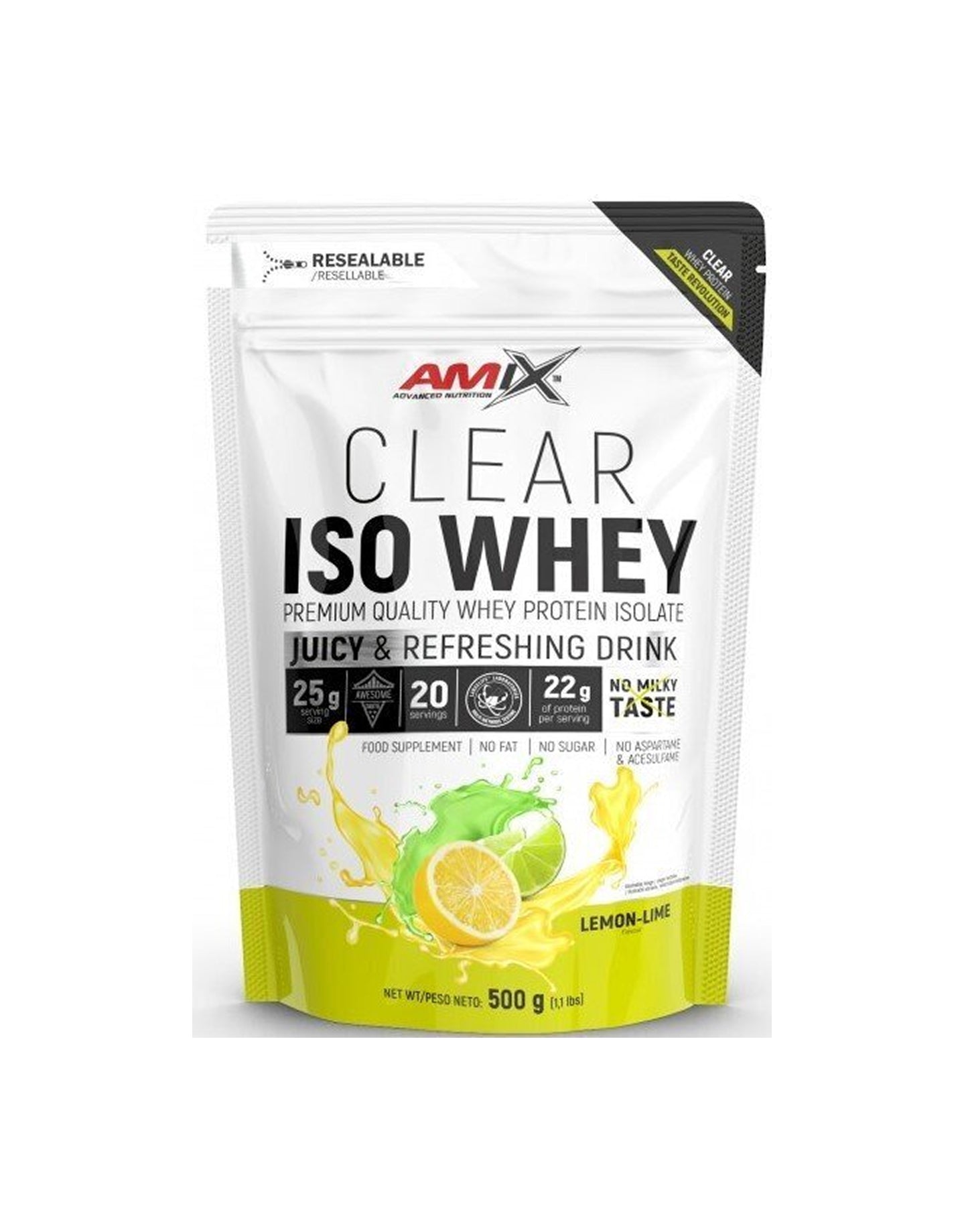 clear iso whey Amix