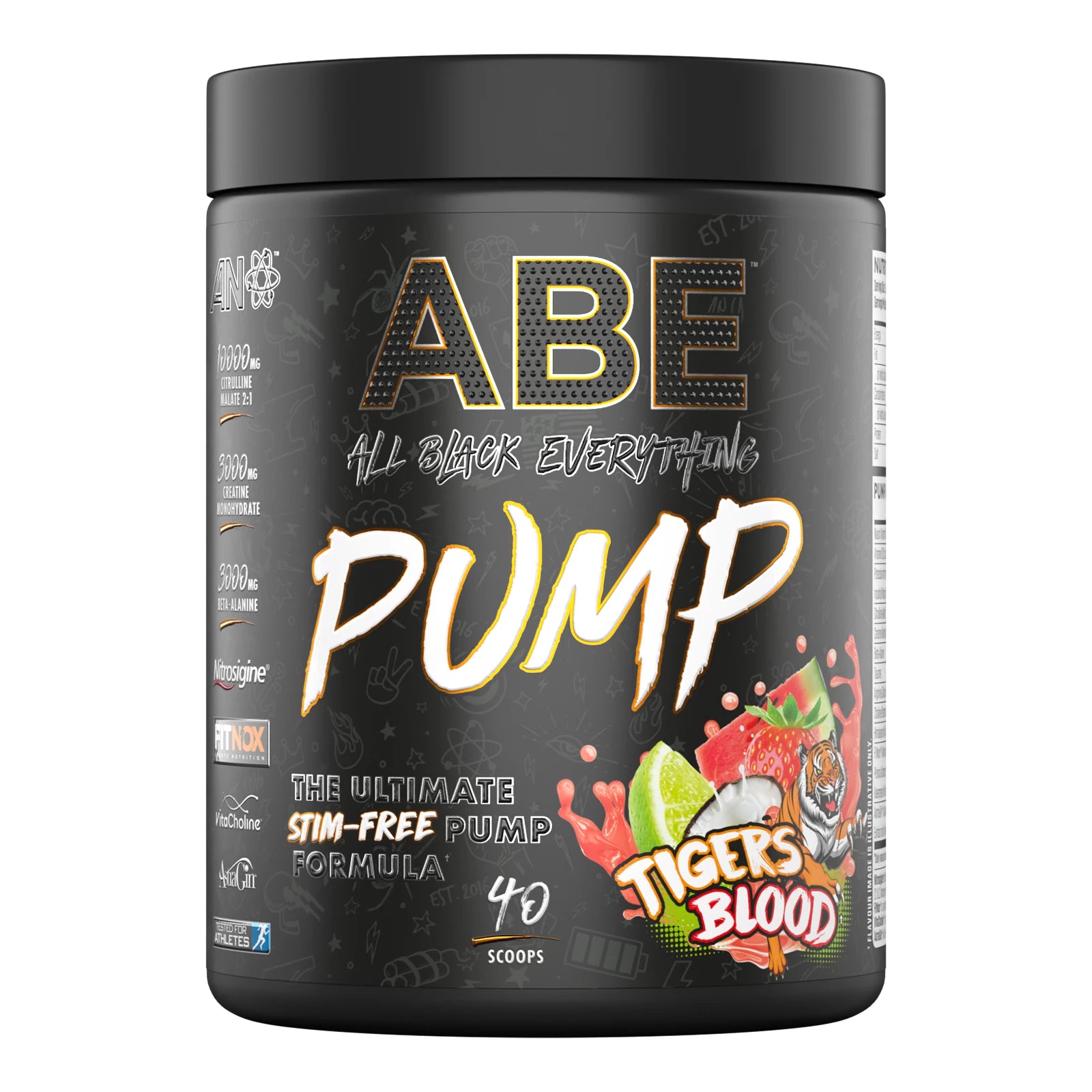 Non-stim Pump prewprkout 500g